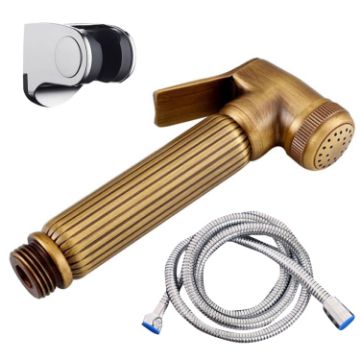 Antique Multifunctional Women Washers Pressure with Water Stop Nozzle Set - 1