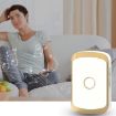 CACAZI A20 Wireless Doorbell US Plug, Silver - Smart Home Digital Music - 6