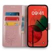 Redmi Note 14S 4G Rose Gold Tree & Deer Embossed Leather Case - 3