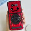 Xiaomi 14 Ultra Red Armor MagSafe Phone Case with Rotating Holder - 1