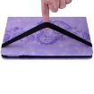 iPad Pro 13 2024 Love Hearts Embossed Leather Case - Purple - 5