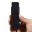 Lil Solid 3.0 Frosted Retro PU Leather Electronic Cigarette Case Black - 3