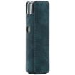 Lil Solid 3.0 Green Frosted Retro PU Leather Electronic Cigarette Case - 1