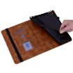 Samsung Galaxy Tab A8 10.5 2021 Love Hearts Leather Case Brown - 3