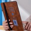 Samsung Galaxy Tab A8 10.5 2021 Love Hearts Leather Case Brown - 6