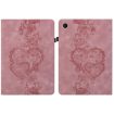 Samsung Galaxy Tab A8 10.5 2021 Pink Love Hearts Leather Case - 1