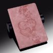 Samsung Galaxy Tab A8 10.5 2021 Pink Love Hearts Leather Case - 7