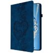 Samsung Galaxy Tab A 9.7 T550 Love Hearts Leather Case - Dark Blue - 2
