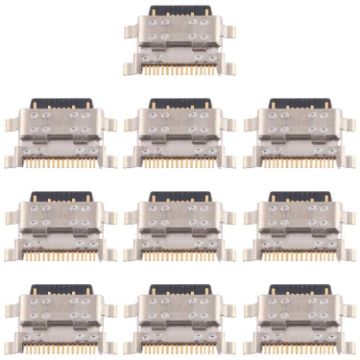 Motorola Moto G82 Original Charging Port Connector - 10pcs Pack - 1