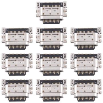 Motorola Moto G 5G Plus Charging Port Connector - 10pcs Original Set - 1