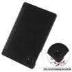T-Mobile REVVL Tab 5G Leather Smart Case - Black, 3-Fold Holder - 5