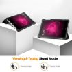 T-Mobile REVVL Tab 5G Leather Smart Case - Black, 3-Fold Holder - 6
