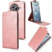 Xiaomi Civi 5 Pro 5G Rose Gold Magnetic Flip Leather Case with Buckle - 1