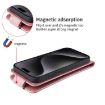 Xiaomi Civi 5 Pro 5G Rose Gold Magnetic Flip Leather Case with Buckle - 5