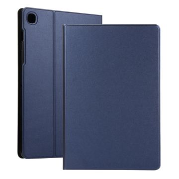 Samsung Galaxy Tab A7/T500 Dark Blue PU Leather Case with Holder - 1