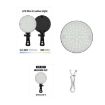 GZ-669 Portable Pocket Fill Light - Cold/Warm/White Full Color Round - 2
