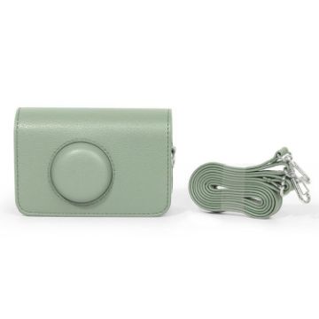 Kodak EKTAR H35/F501/F9 Green Leather Camera Case Bag with Strap - 1