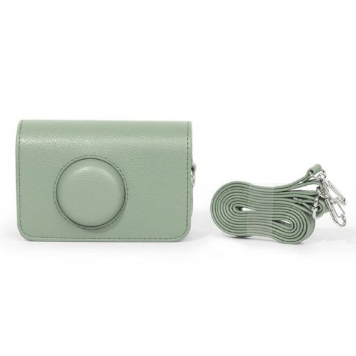 Kodak EKTAR H35/F501/F9 Green Leather Camera Case Bag with Strap - 1