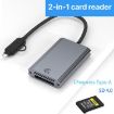 Type-C/USB to CFexpress Type-B Card Reader - Grey | Fast Data Transfer - 2