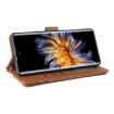 Fossibot S3 Pro Leather Phone Case with 6-Card Slots & Wrist Strap Brown - 6