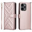 OPPO Reno14 Pro 5G Leather Phone Case with 6-Card Slots & Wrist Strap - 1
