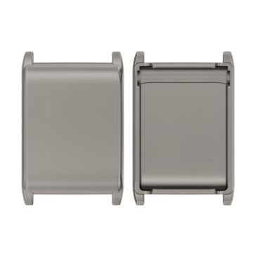 WHOOP 4.0 Raw Ear Watch Frame Protective Case - Titanium Color - 1