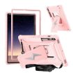 Samsung Galaxy Tab S10+/S9+ Armor Bolt Silicone Hybrid Case Rose Gold - 1
