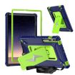 Samsung Galaxy Tab S10+/S9+ Armor Bolt Silicone Hybrid Case Navy Olivine - 1