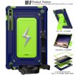 Samsung Galaxy Tab S10+/S9+ Armor Bolt Silicone Hybrid Case Navy Olivine - 2