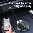 USB Wired to Wireless CarPlay Box Adapter with Type-C (Black) - 2