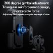 Yesido C331 Bicycle Phone Holder, 360 Adjustment, Mechanical Lock, Black - 4