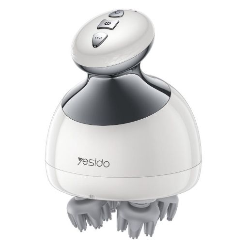 Yesido MG12 IPX7 Waterproof Intelligent Head Massager (White) - 1