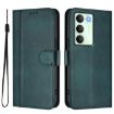 Realme V70/C75 5G Retro Leather Phone Case - Dark Green - 2