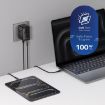 MOMAX UA23 100W 4-Port Mini Universal Travel GaN Charger - Black - 8