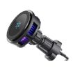 Q7 RGB 15W Car Wireless Charger Phone Holder - Black, Heat Dissipation - 1