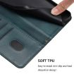 Xiaomi 15S Pro 5G Retro Leather Phone Case, Dark Green, Line Splicing - 6