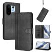 Vivo S30 Pro Mini Retro Leather Phone Case - Black, Line Splicing Buckle - 1