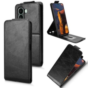 itel A95 5G Magnetic Flip Leather Phone Case with Buckle - Black - 1