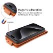 itel A95 5G Magnetic Flip Leather Phone Case with Buckle - Brown - 5