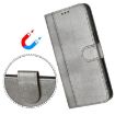 Ulefone Note 14 Retro Leather Phone Case, Grey - Line Splicing Buckle - 5
