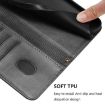Ulefone Note 17 Pro Retro Leather Phone Case - Black, Line Splicing Buckle - 6