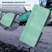 Ulefone Note 18 Ultra/Pro Retro Leather Phone Case - Mint Green - 7
