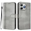 Ulefone Note 18 Ultra/Pro Retro Leather Phone Case, Grey, Line Splicing - 2