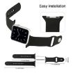 Apple Watch Band 42/41/40/38mm xDfind Silicone Sports Black - 5