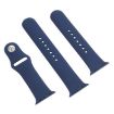 Apple Watch Band 42/41/40/38mm Dark Blue Silicone Sports Strap - 2