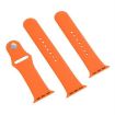 Orange Silicone Sports Watch Band for Apple Watch 42mm/41mm/40mm/38mm - 2