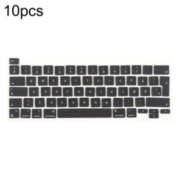 MacBook A2251 A2289 A2238 A2338 UK Enter Keycaps 10pcs Denmark Language - 1