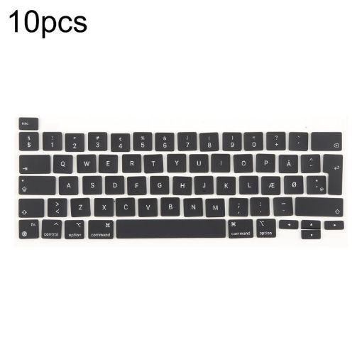 MacBook A2251 A2289 A2238 A2338 UK Enter Keycaps 10pcs Denmark Language - 1