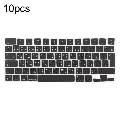 MacBook A2442 A2485 A2779 A2780 A2991 A2992 Arabic Keycaps 10pcs UK Enter - 1
