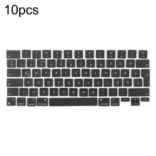 MacBook A2442 A2485 A2779 A2780 A2991 A2992 Keycaps 10pcs UK Enter Hungary - 1